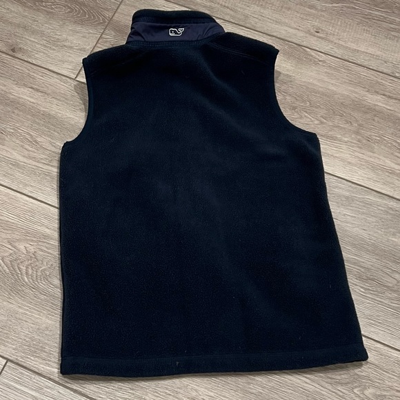 Vineyard Vines Boys Fleece Vest Sz 8-10 - Picture 2 of 3